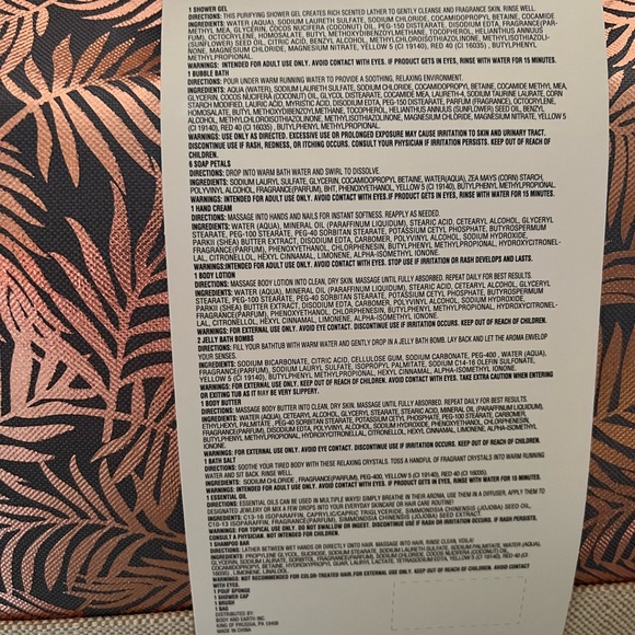 Bad and body spa set with tote bag - Picture 9 of 12